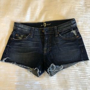 7 for all mankind shorts